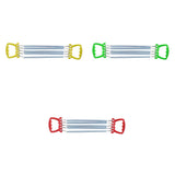 Maxbell Portable Chest Expander Puller Fitness Resistance Band with 5 Springs Red