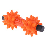 Maxbell Yoga Pilates Gym Massage Bar Stick Double Fitness Peanut Ball Gym Exerciser