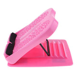 Maxbell Adjustable Slant Board Portable Slant Board Calf Stretcher Pink
