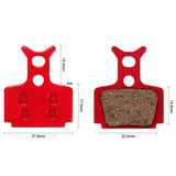 Maxbell Mountain Road Bicycle MTB Bike Disc Brake Pads Caliper Pad Ceramic Model 4