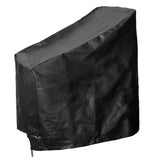 Maxbell Boat Seat Cove Waterproof Kayak Center Console Lounge Covers Raincoat Black