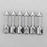 Maxbell 6 Pieces Underwater Fishing Tool Bands Stainless Steel Inserts Connectors
