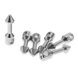 Maxbell 6 Pieces Underwater Fishing Tool Bands Stainless Steel Inserts Connectors