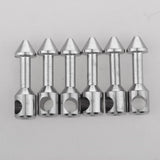 Maxbell 6 Pieces Underwater Fishing Tool Bands Stainless Steel Inserts Connectors