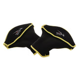 Maxbell Neoprene Kayaking Glove Hands Covers Paddle Gloves Mitts Black Gold