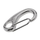 Maxbell Scuba Diving Stainless Steel Egg Quick Link Carabiner Snap Hooks Clip 50mm