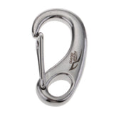 Maxbell Scuba Diving Stainless Steel Egg Quick Link Carabiner Snap Hooks Clip 50mm