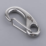 Maxbell Scuba Diving Stainless Steel Egg Quick Link Carabiner Snap Hooks Clip 50mm