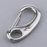 Maxbell Scuba Diving Stainless Steel Egg Quick Link Carabiner Snap Hooks Clip 50mm