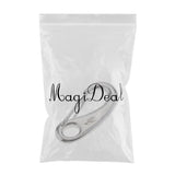 Maxbell Scuba Diving Stainless Steel Egg Quick Link Carabiner Snap Hooks Clip 70mm