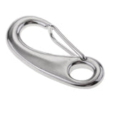 Maxbell Scuba Diving Stainless Steel Egg Quick Link Carabiner Snap Hooks Clip 70mm