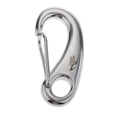 Maxbell Scuba Diving Stainless Steel Egg Quick Link Carabiner Snap Hooks Clip 70mm