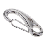 Maxbell Scuba Diving Stainless Steel Egg Quick Link Carabiner Snap Hooks Clip 70mm