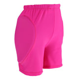 Maxbell Ski Hip Pad Shorts Skateboarding Butt Protective Gear for Kids Pink S