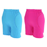 Maxbell Ski Hip Pad Shorts Skateboarding Butt Protective Gear for Kids Pink S