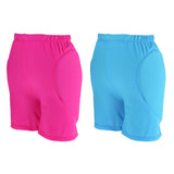 Maxbell Ski Hip Pad Shorts Skateboarding Butt Protective Gear for Kids Pink S