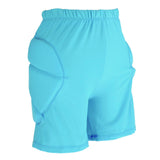 Max Hockey Pants Ski Hip Protector Kids Protective Gear Guard Pad Blue Blue L