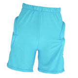 Max Hockey Pants Ski Hip Protector Kids Protective Gear Guard Pad Blue Blue L