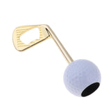 Maxbell Creative Golf Ball Bottle Opener Zinc Alloy Beer Cap Puller Openers Golden