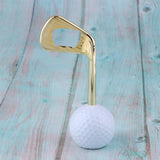 Maxbell Creative Golf Ball Bottle Opener Zinc Alloy Beer Cap Puller Openers Golden