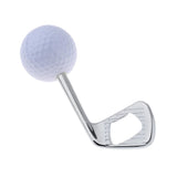 Maxbell Creative Golf Ball Bottle Opener Zinc Alloy Beer Cap Puller Openers Silvery