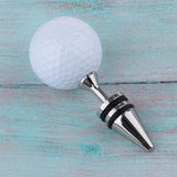 Maxbell Golf Ball Style Wine Bottle Stopper Liquor Bottle Sealer Rose Golden