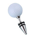 Maxbell Golf Ball Style Wine Bottle Stopper Liquor Bottle Sealer Rose Golden