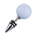 Maxbell Golf Ball Style Wine Bottle Stopper Liquor Bottle Sealer Rose Golden