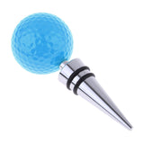 Maxbell Golf Wine Stopper Bottle Sealer Replacement Stoppers Decorative Blue