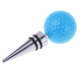 Maxbell Golf Wine Stopper Bottle Sealer Replacement Stoppers Decorative Blue