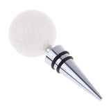 Maxbell Golf Wine Stopper Bottle Sealer Replacement Stoppers Decorative White