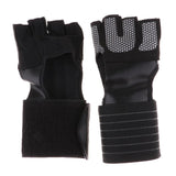 Maxbell Wrist Guard Gloves Half Finger Outdoor Mitt Mittens for Cycling Hiking  L