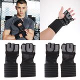 Maxbell Wrist Guard Gloves Half Finger Outdoor Mitt Mittens for Cycling Hiking  L