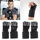 Maxbell Wrist Guard Gloves Half Finger Outdoor Mitt Mittens for Cycling Hiking  L