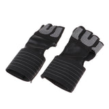 Maxbell Wrist Guard Gloves Half Finger Outdoor Mitt Mittens for Cycling Hiking  L