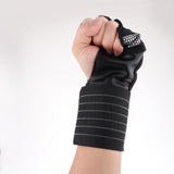 Maxbell Wrist Guard Gloves Half Finger Outdoor Mitt Mittens for Cycling Hiking  L