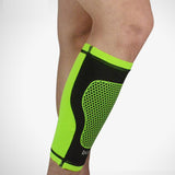Maxbell Calf Running Compression Sleeve Leg Sock Shin Splint Support Brace Green L