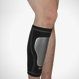 Maxbell Calf Running Compression Sleeve Leg Sock Shin Splint Support Brace Black M