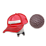 Maxbell Golf Ball Markers Hat Clip Personalized Caps Desigh Magnetic Clamps  black