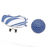 Maxbell Golf Hat Clip with Detachable Magnetic Golf Ball Marker for Golf Cap Blue