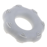 Maxbell Finger Gripper Strengthener Grip Ring Ball Strength Exercise Light Gray