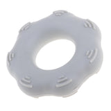 Maxbell Finger Gripper Strengthener Grip Ring Ball Strength Exercise Light Gray