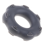 Maxbell Finger Gripper Strengthener Grip Ring Ball Strength Exercise Dark Gray