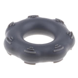 Maxbell Finger Gripper Strengthener Grip Ring Ball Strength Exercise Dark Gray