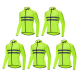 Maxbell Cycling Bicycle Bike Long Sleeve Jersey Jacket Windproof Coat Shirt Suit 3XL