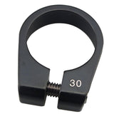 Maxbell Alloy SeatPost Clamp Fixed Screw Tube Bike Bicycle Seat Clip Black 30mm