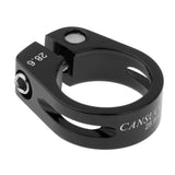 Maxbell Alloy SeatPost Clamp Fixed Screw Tube Bike Bicycle Seat Clip Black 28.6mm