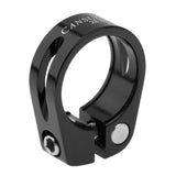Maxbell Alloy SeatPost Clamp Fixed Screw Tube Bike Bicycle Seat Clip Black 28.6mm