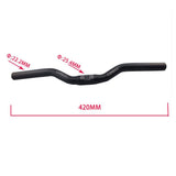 Maxbell Kids Push Balance MTB Bike Riser Bar 25.4x420mm Aluminum Alloy Handlebar
