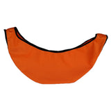 Maxbell Bowling Ball Microfiber Deluxe Black See Saw Cleaner Towel Carrier Orange